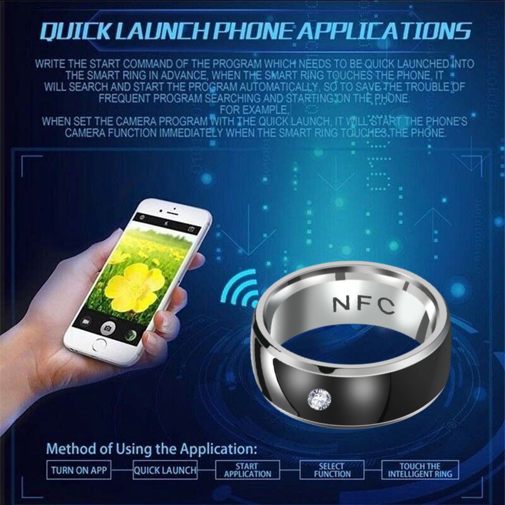 Mode Nfc Slimme Vingerring Int - Smart Ring Nfc Pay recensie en prijs