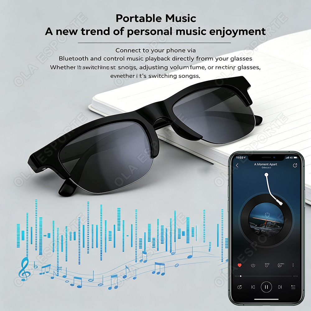 AI Smart Bril HD Audio Bluetoo - Smart Glasses Lens recensie en prijs