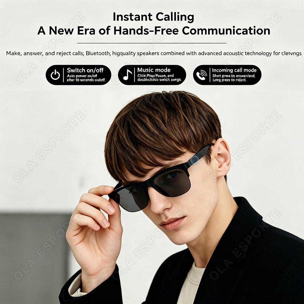 AI Smart Bril HD Audio Bluetoo - Smart Glasses Lens recensie en prijs