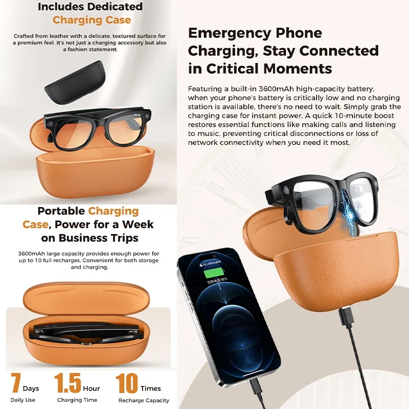 Nieuwe 800W HD Camera Smart Gl - Smart Glasses Lens recensie en prijs