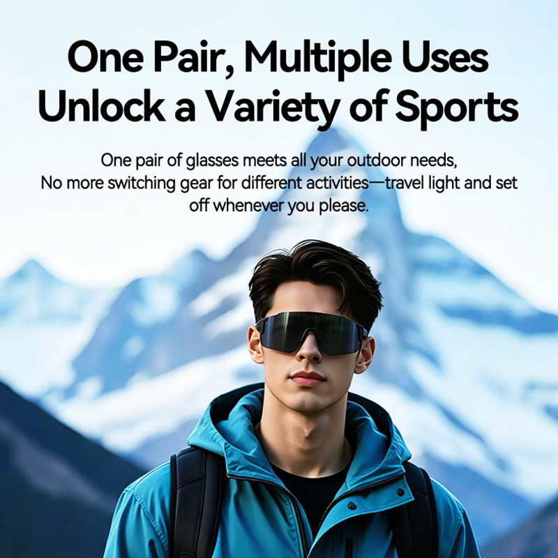 Slimme audio sportzonnebril me - Smart Glasses Lens recensie en prijs